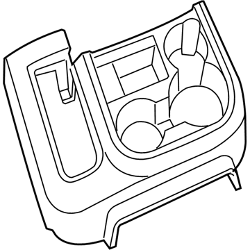 Mopar 5KK91ZJ8AA Console-Floor