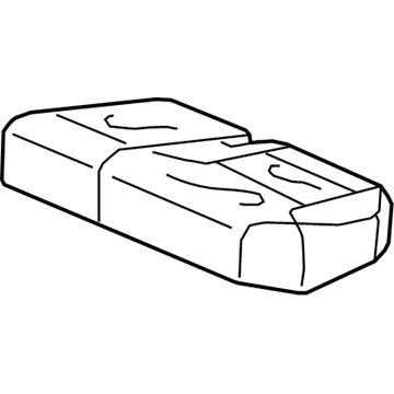 Honda 82531-T0G-A01ZA Cover, Left Rear Seat Cushion Trim (Urban Gray)