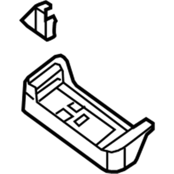 Nissan 87301-JA00A Frame Assembly-Front Seat Cushion, RH
