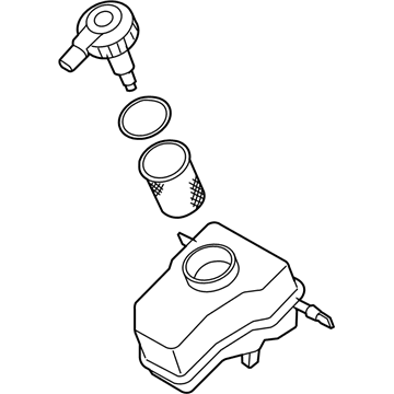 BMW 34-32-6-764-117 Expansion Tank