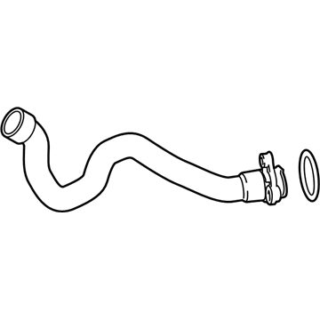 BMW 11-53-7-598-234 Coolant Hose