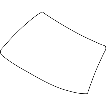 BMW 51-31-8-125-877 Windscreen, Green-Tinted Upper Strip