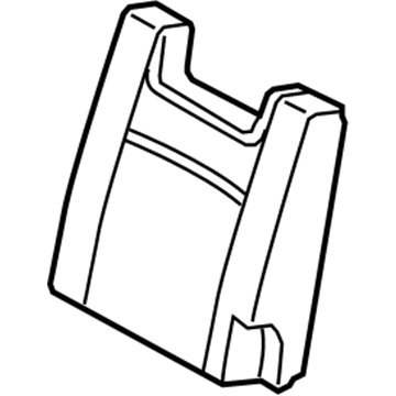 Lexus 79375-60180 Pad, NO.3 Seat Back