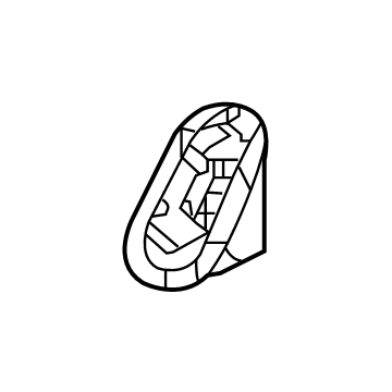 Mopar 68319324AB Bracket-Coat Hook