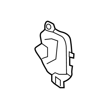 Toyota 52164-0R030 Reinforce Plate