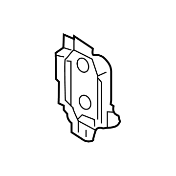 Toyota 52163-0R030 Reinforce Plate