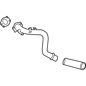 GM 12696173 PIPE ASM-EGR MANIF CLG FEED