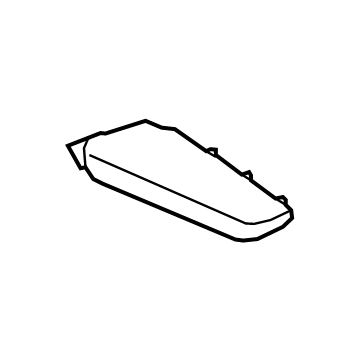 BMW 51-42-7-419-376 Armrest, Right