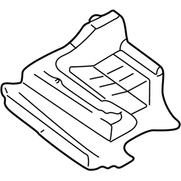 Infiniti 75898-2Y100 Cover-Front Under, RH