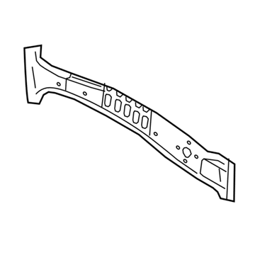 Nissan G6531-EZ2MA Pillar Assy-Center, Inner LH