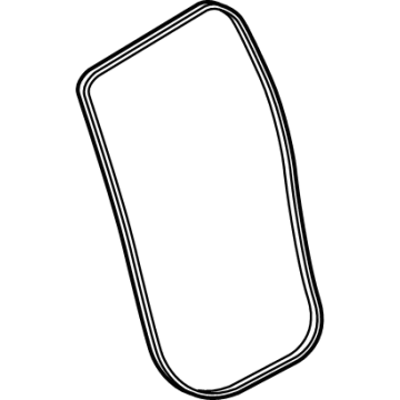 Mopar 68402033AA WEATHERSTRIP-Rear Door Body Mounted