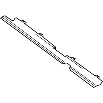 Nissan 62821-1PA0A Guide-Air, Front