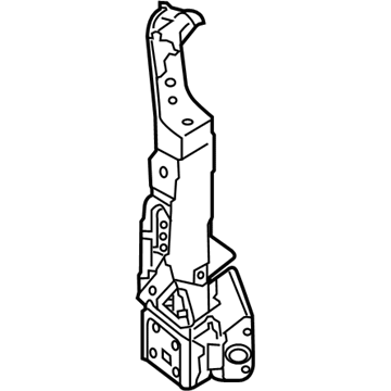 Nissan F2520-1PAMA Support-Radiator Core, Side RH