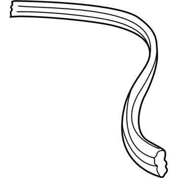 Mopar 4780595AF WEATHERSTRIP-Drip Rail Secondary