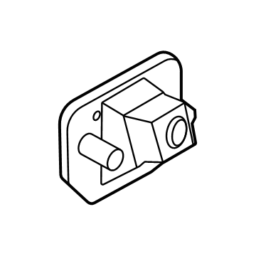 Nissan 28442-6RA0A Camera Assy-Back View