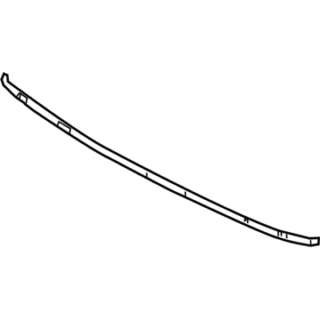 Nissan 66830-3LM0A Seal-Cowl Top