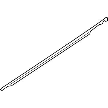 Nissan 82821-JM70A MOULDING - Rear Door Outside, LH