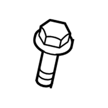 Mopar 5191002AA Screw-HEXAGON Head