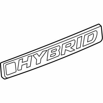 Honda 75724-TLY-H01 EMB, R SIDE HYBRID