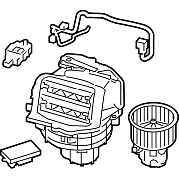 BMW 64-11-9-248-171 Blower Unit