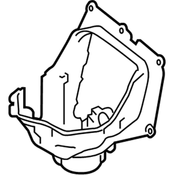 BMW 64-11-9-216-213 Blower Housing