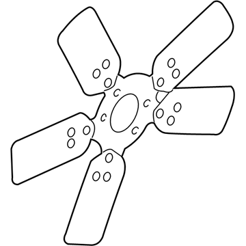 Mopar 52028756AB Fan-Cooling