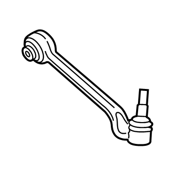 BMW 31-10-6-888-856 Wishbone, Bottom, With Rubber