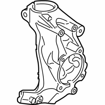 BMW 31-20-6-892-509 CARRIER, LEFT