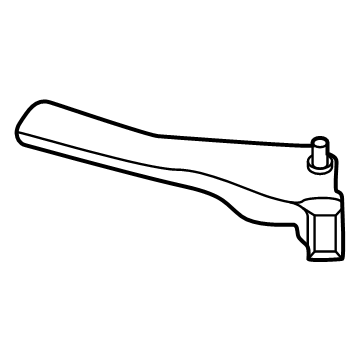BMW 31-12-1-543-667 CRASH LEVER, LEFT