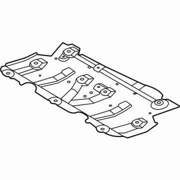 BMW 31-10-6-878-580 STRUCTURAL REINFORCEMENT PAN