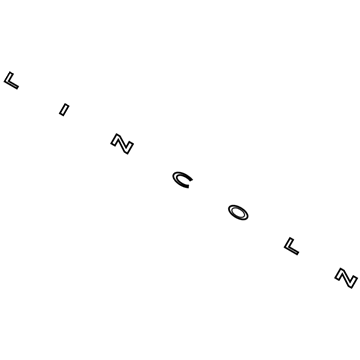 Ford DP5Z-9942528-A Nameplate