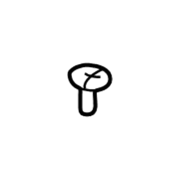Hyundai 88722-25000-LT Guide Assembly-Headrest Without Lever