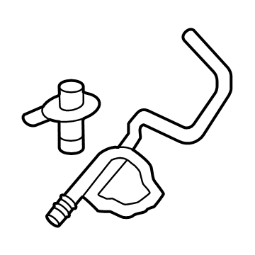 Acura 52870-TYB-A01 TUBE, R. SPRING AIR
