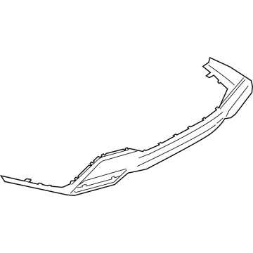 BMW 51-12-8-075-300 TRIM PANEL, BUMPER, REAR, BO