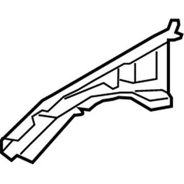 Acura 60610-TL0-G00ZZ Member, Right Front Wheelhouse (Upper)