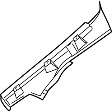 BMW 41-21-8-400-039 Upper Left Exterior Lateral Part
