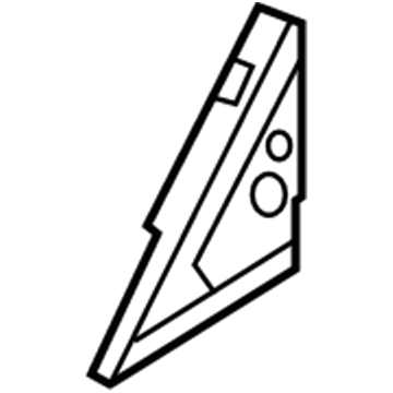 BMW 51-33-7-033-637 Seal, Outer Left Mirror Triangle