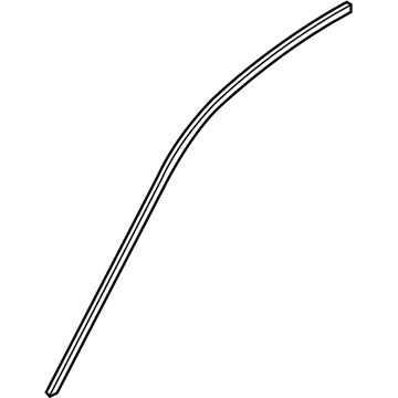 BMW 51-33-7-072-883 Trim, Window Frame, Top, Door, Front Left