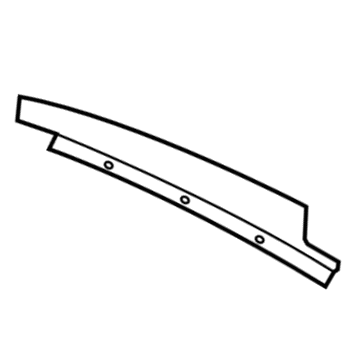 BMW 51-33-7-033-803 Finisher Window Frame B-Pillar Fl Door