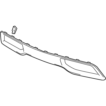 GM 84176756 Front Bumper Fascia Skid Plate