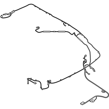BMW 61-11-7-344-468 Cable Harness Folding Top