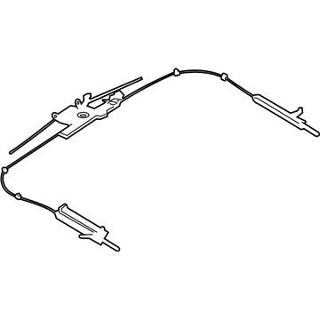 BMW 54-37-7-344-474 Fastener, Roof Shell, Complete
