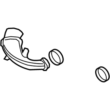 BMW 13-71-7-577-451 Filtered Air Duct