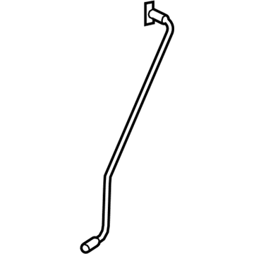 BMW 54-13-7-132-747 Water Outlet Hose Rear