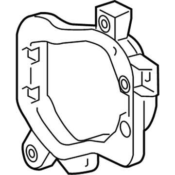 Lexus 52125-53030 Bracket, Fog Lamp Mounting