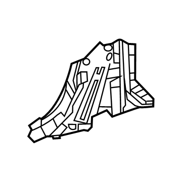Lexus 57223-11010 Reinforcement, Body