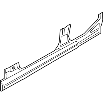 BMW 41-11-7-294-669 Frame Side Member, Inner Left
