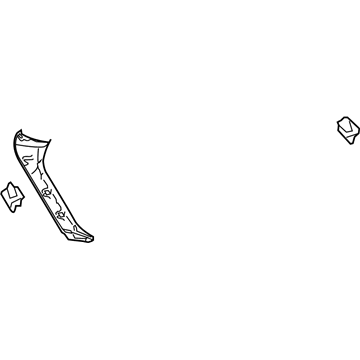 Lexus 64792-48061-A0 Cover, Back Door Trim