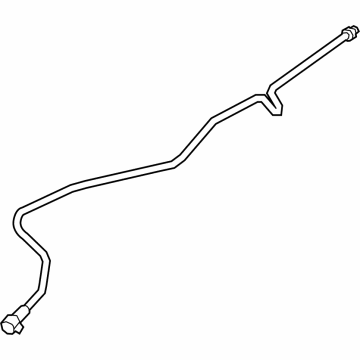 BMW 17-22-9-847-126 TRANSMISSION OIL COOLER LINE