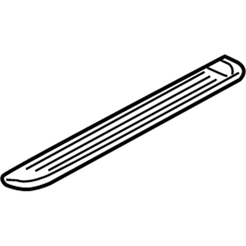Honda 84202-SDN-A00ZA Garnish, FR. Side (Outer) *NH167L* (GRAPHITE BLACK)